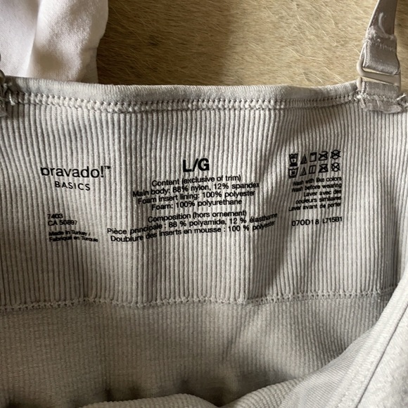 Bravado! Basics Nursing Tank Top Grey - Picture 4 of 5